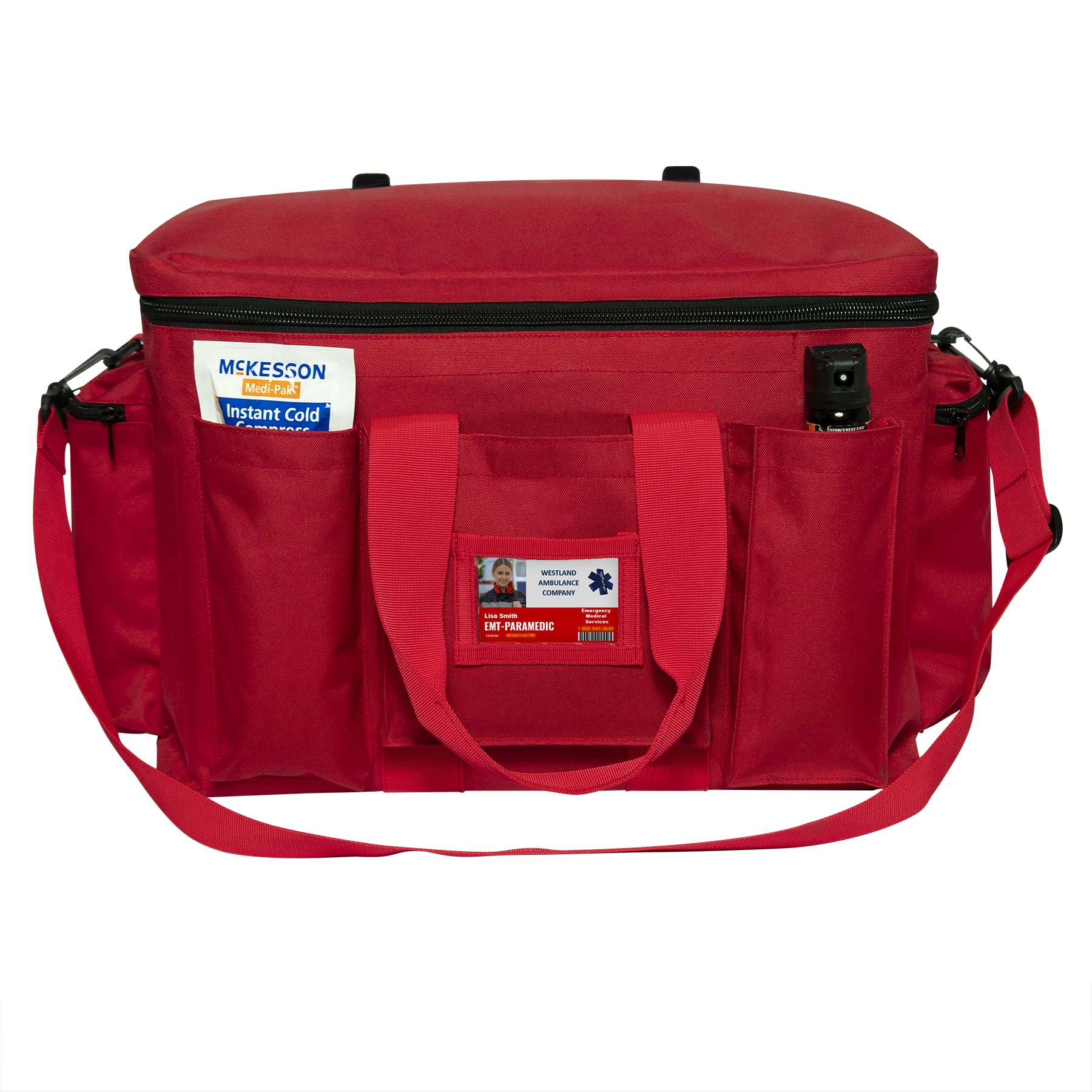 Rothco 20634 Tactical Police Equipment Bag - Durable Red Gear Storage for Law Enforcement, Military & Outdoor Use - Perfect for Duty, Training & Emergency Preparedness