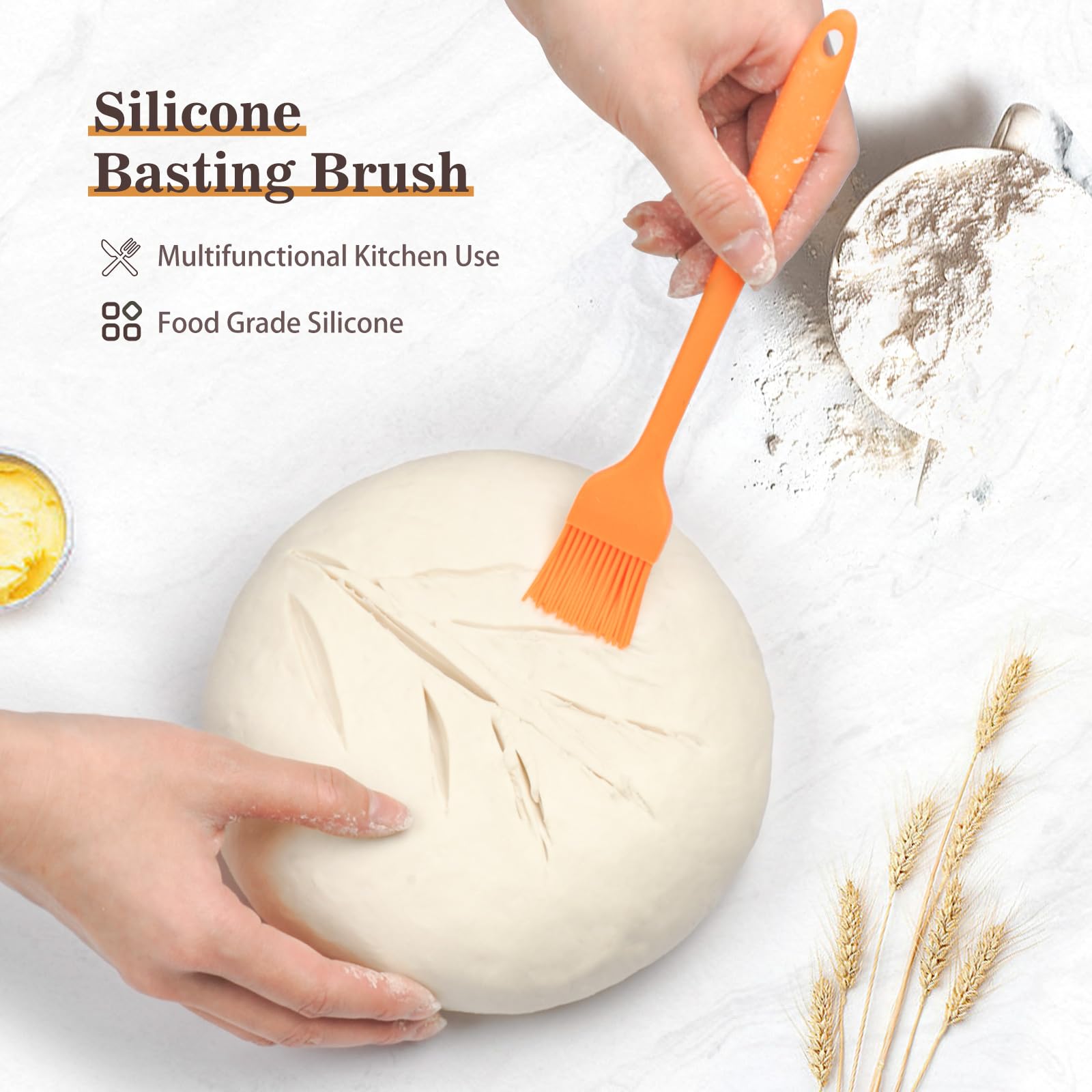 9 Inch Round Sourdough Proofing Basket with Linen Liner - Professional Bread Banneton for Artisan Sourdough Baking | Perfect for Home Bakers & Bread Making Supplies | Ideal for Sourdough Starter Kit & Homemade Bread Proofing