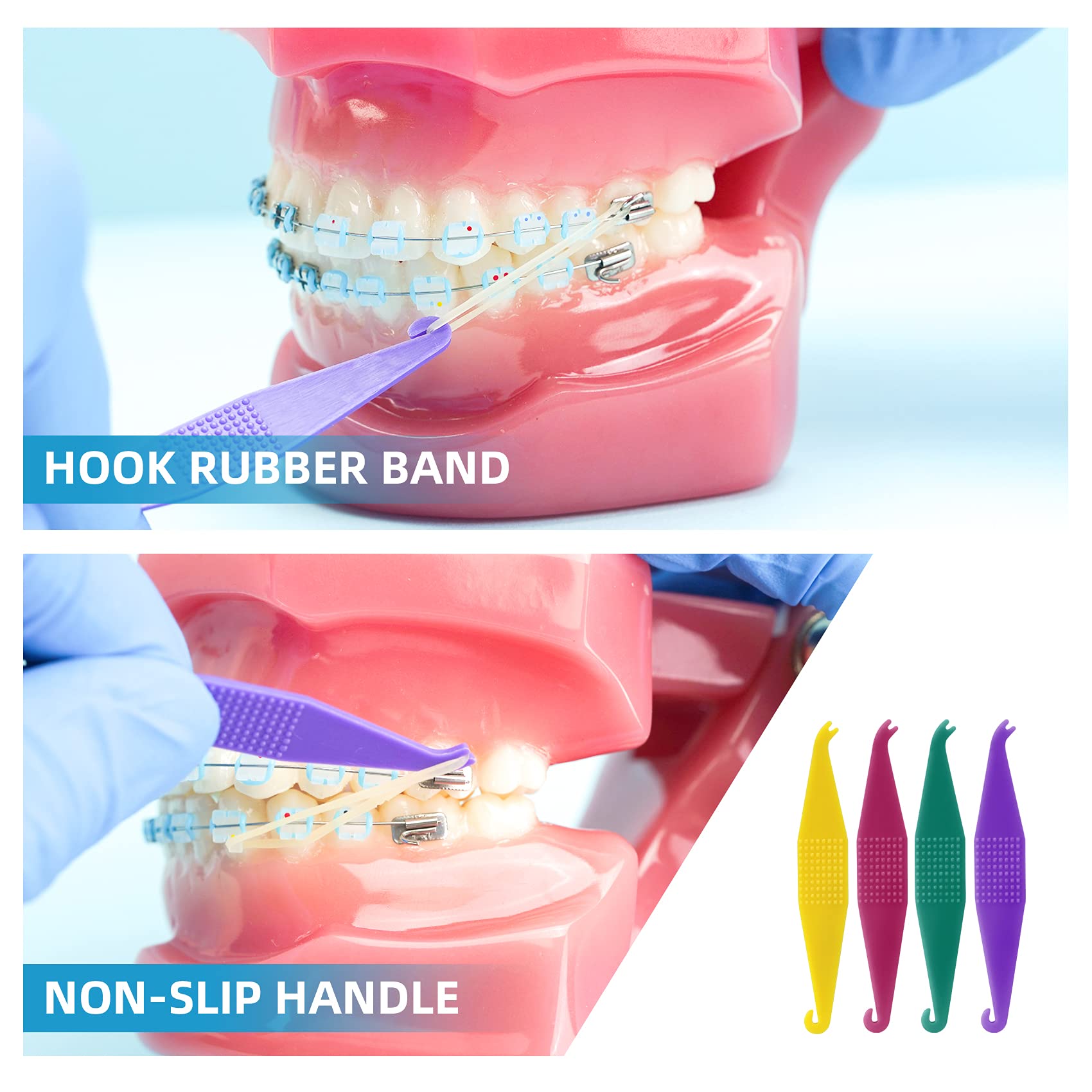 500 Pack Orthodontic Rubber Bands 5/16