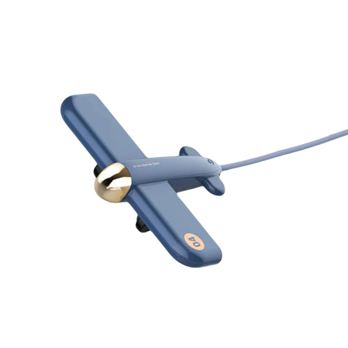 Mikikit 4-Port USB Hub 2.0 - Airplane Shaped USB Port Expander with Extension Cable, High-Speed Data Transfer & Charging Station for Laptop, PC, MacBook - Perfect for Office, Travel and Home Use