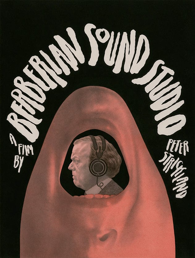 Black Dragon Press x Mondo #20: Berberian Sound Studio Screenprinted Poster - Limited Edition Art Print for Movie Lovers & Home Theater Decor