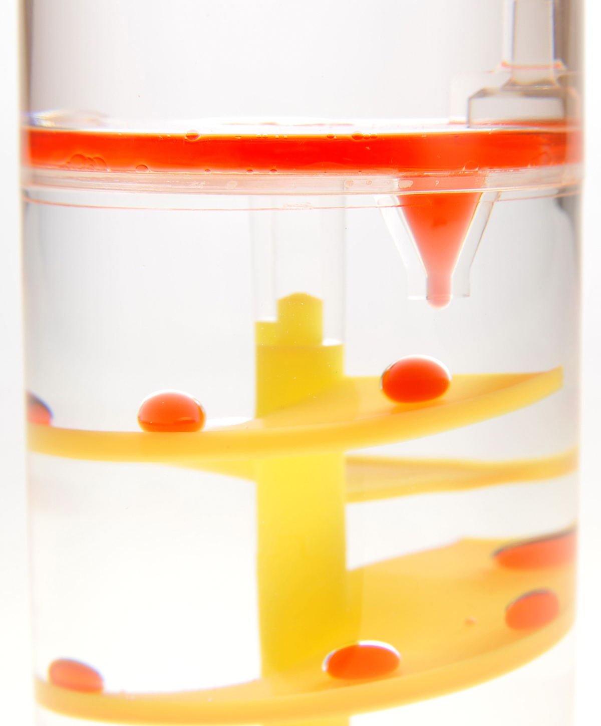 PowerTRC Liquid Motion Bubbler - Sensory Timer Toy for Stress Relief & Focus - Calming Desk Fidget Toy for Anxiety, Autism, ADHD - Perfect Gift for Kids & Adults - Use in Classroom, Office or Home Relaxation