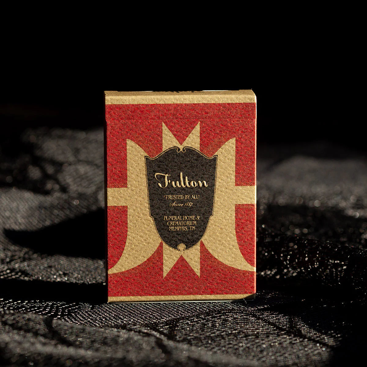 Fulton's Funeral Rue Morgue Gothic Playing Cards - Premium Deck for Magic Tricks, Card Games & Halloween Party Favors