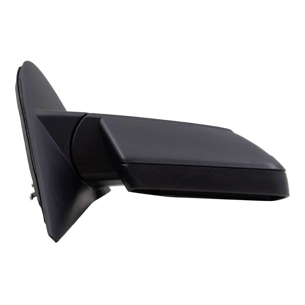 BROCK Replacement Power Mirrors for 2007-2014 Ford Expedition - Driver & Passenger Side Set with Puddle Lamp & Manual Folding (7L1Z17683CA, 7L1Z17682EA) - Perfect for Night Driving and Enhanced Visibility