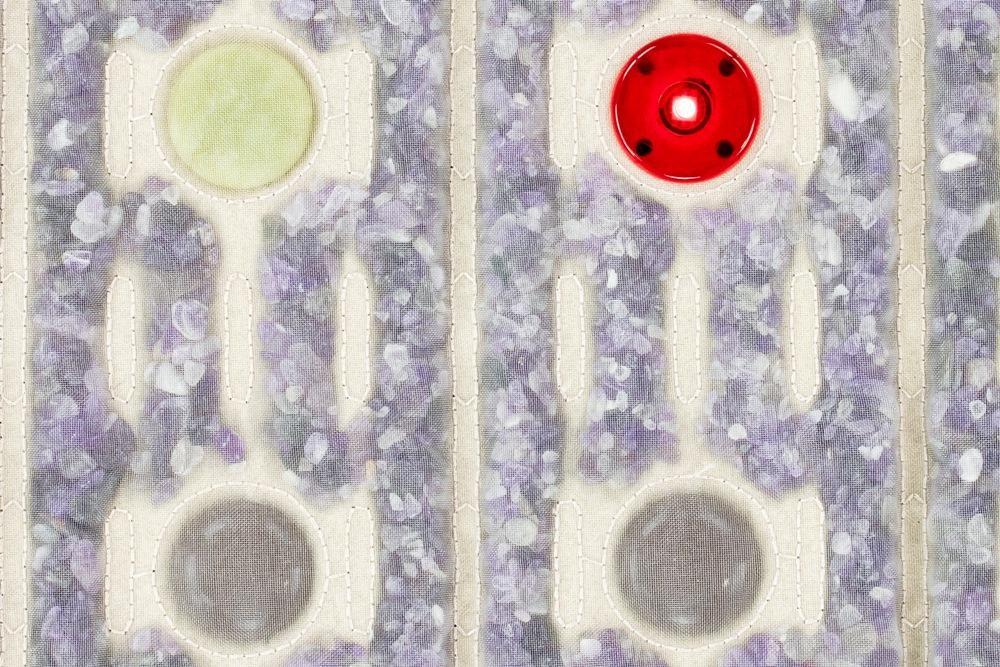 Professional Full Size TAJ Gemstone Mat with 5 Natural Healing Therapies - Perfect for Yoga, Meditation, Pain Relief & Relaxation at Home or Spa
