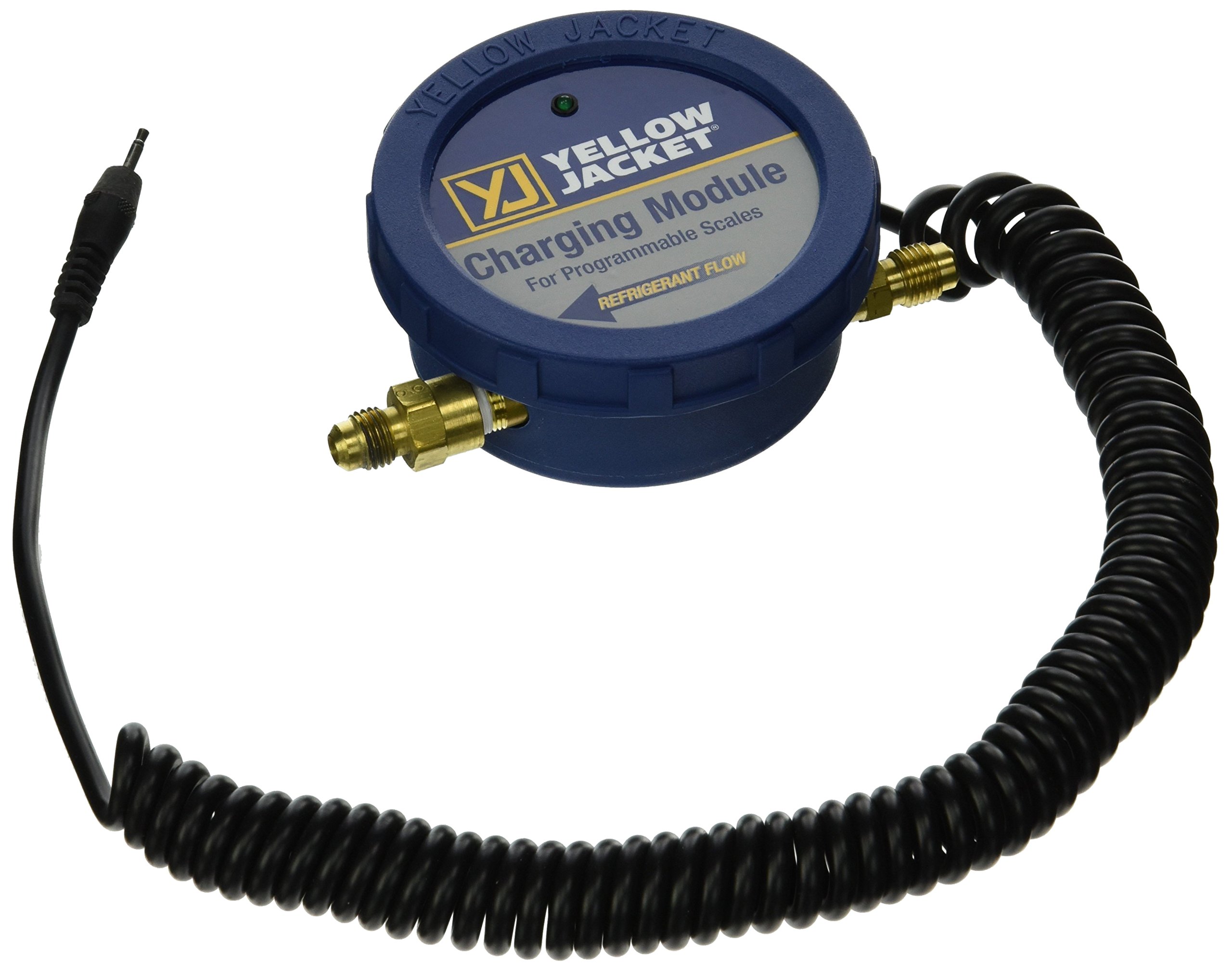 Yellow Jacket 68808 HVAC Charging Module with New Scale - Professional Refrigerant Charging Tool for AC & Refrigeration Systems