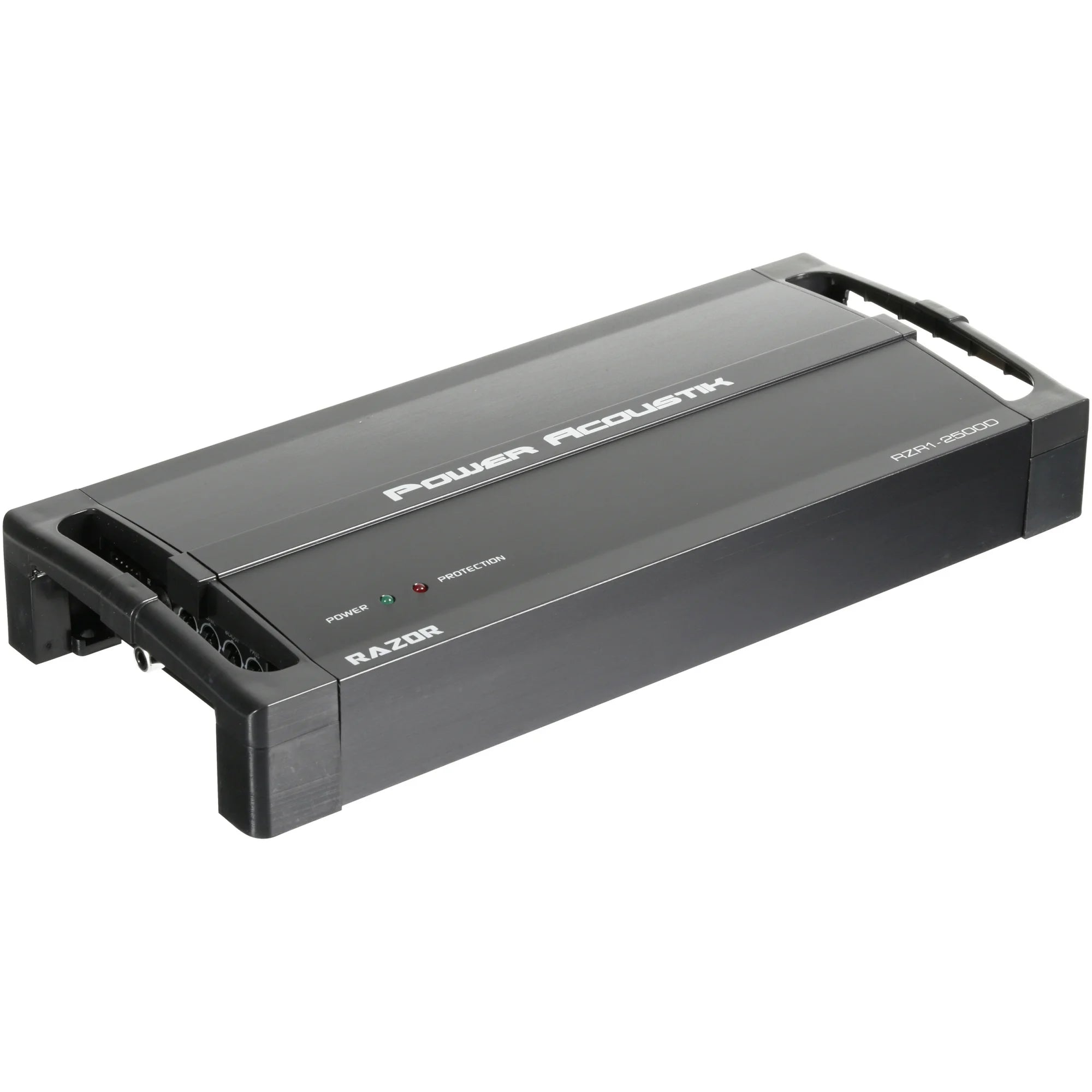 RZR1 2500D 1-Channel Car Amplifier - 2500W Max Power, 2 Ohm Stable, High-Performance Subwoofer Amp for Deep Bass - Perfect for Car Audio Systems & Bass Enthusiasts