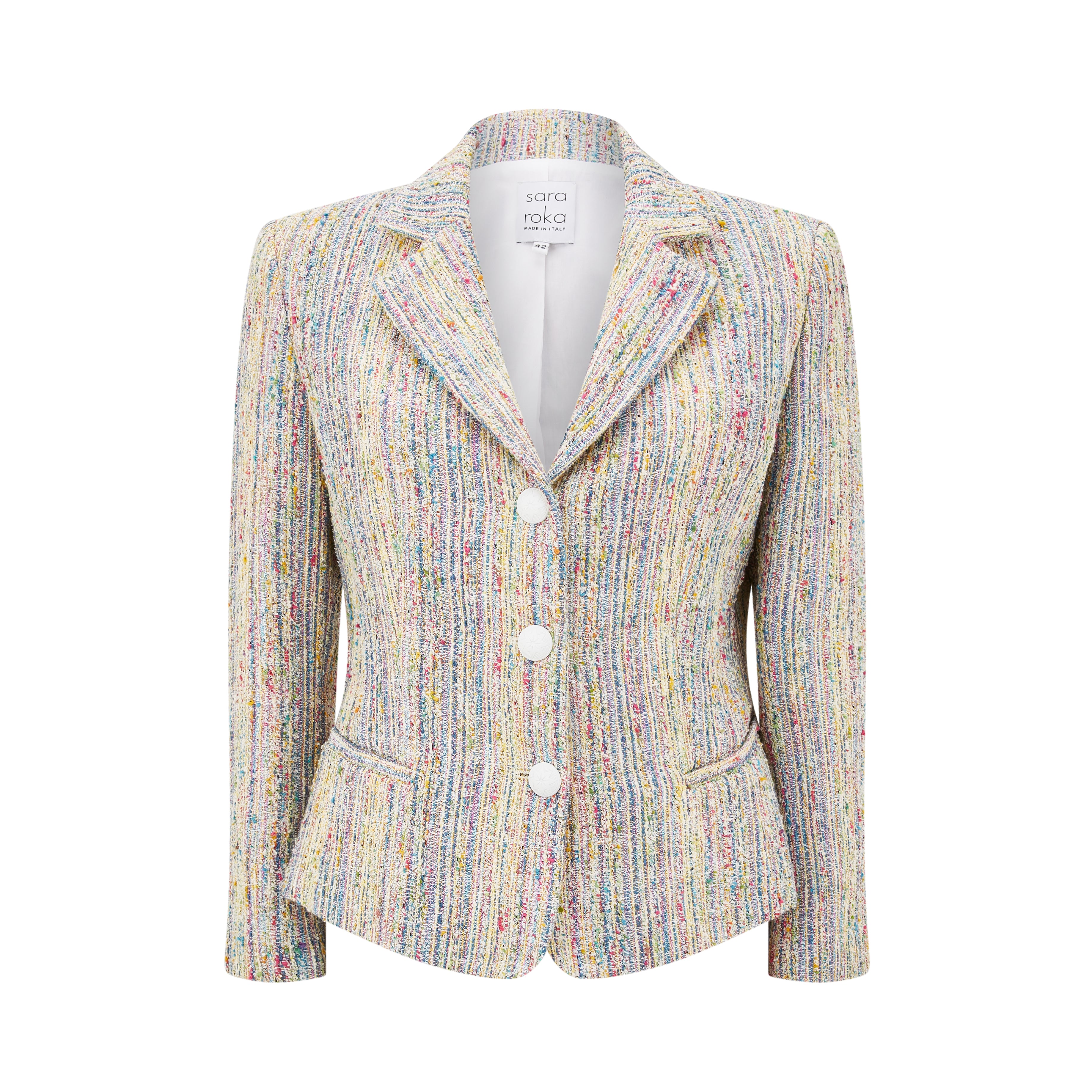Larain Boucle Jacket for Women - Soft Textured Knit Blazer Coat with Pockets | Perfect for Office, Dinner Dates & Fall Layering