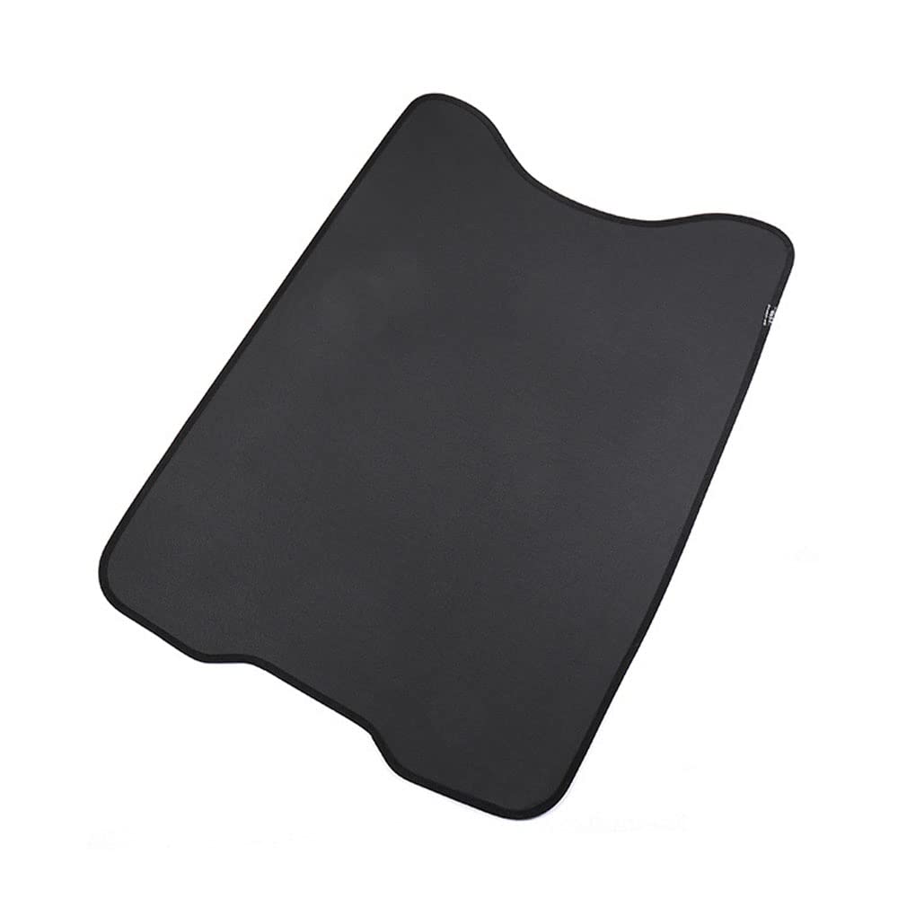 2021-2022 Ford Mustang Mach E Sunroof Sunshade Cover - Black Foldable Heat & UV Blocking Car Window Shade | Interior Sun Shield Accessory for Summer Driving & Parking Protection