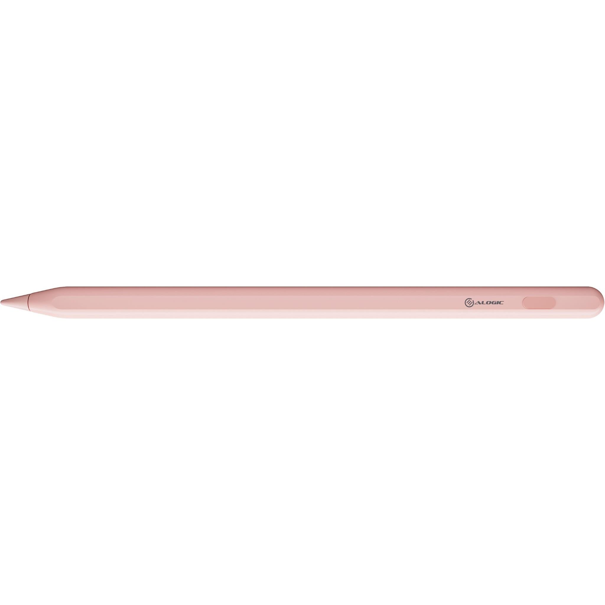 ALOGIC iPad Stylus Pen with Wireless & USB-C Charging - Precision Stylus for iPad Pro/Air/Mini, Palm Rejection, Fast Charging (Pink) - Perfect for Drawing, Note-Taking & Digital Art