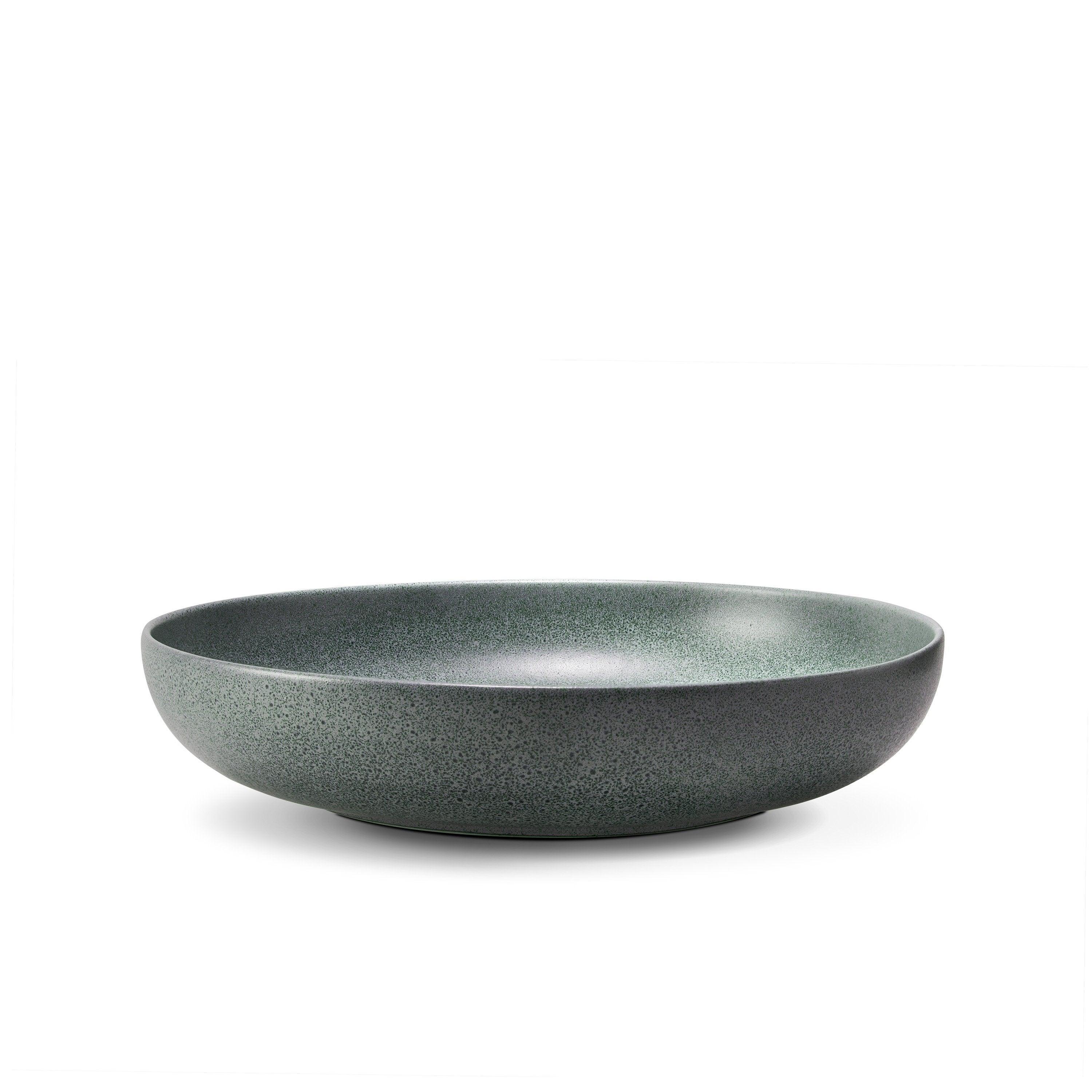 Terra Coupe Bowl in Seafoam Green - Premium Ceramic Serving Bowl for Salads, Pasta & Desserts | Perfect for Dinner Parties & Home Decor