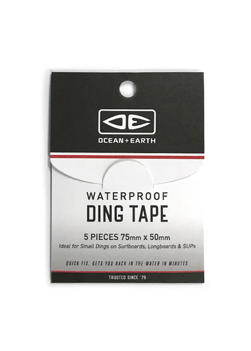 Ocean & Earth 5-Piece Waterproof Ding Tape Set - Small Size for Kayaks, Canoes & Boats - Perfect for Marine Repairs & Watercraft Protection