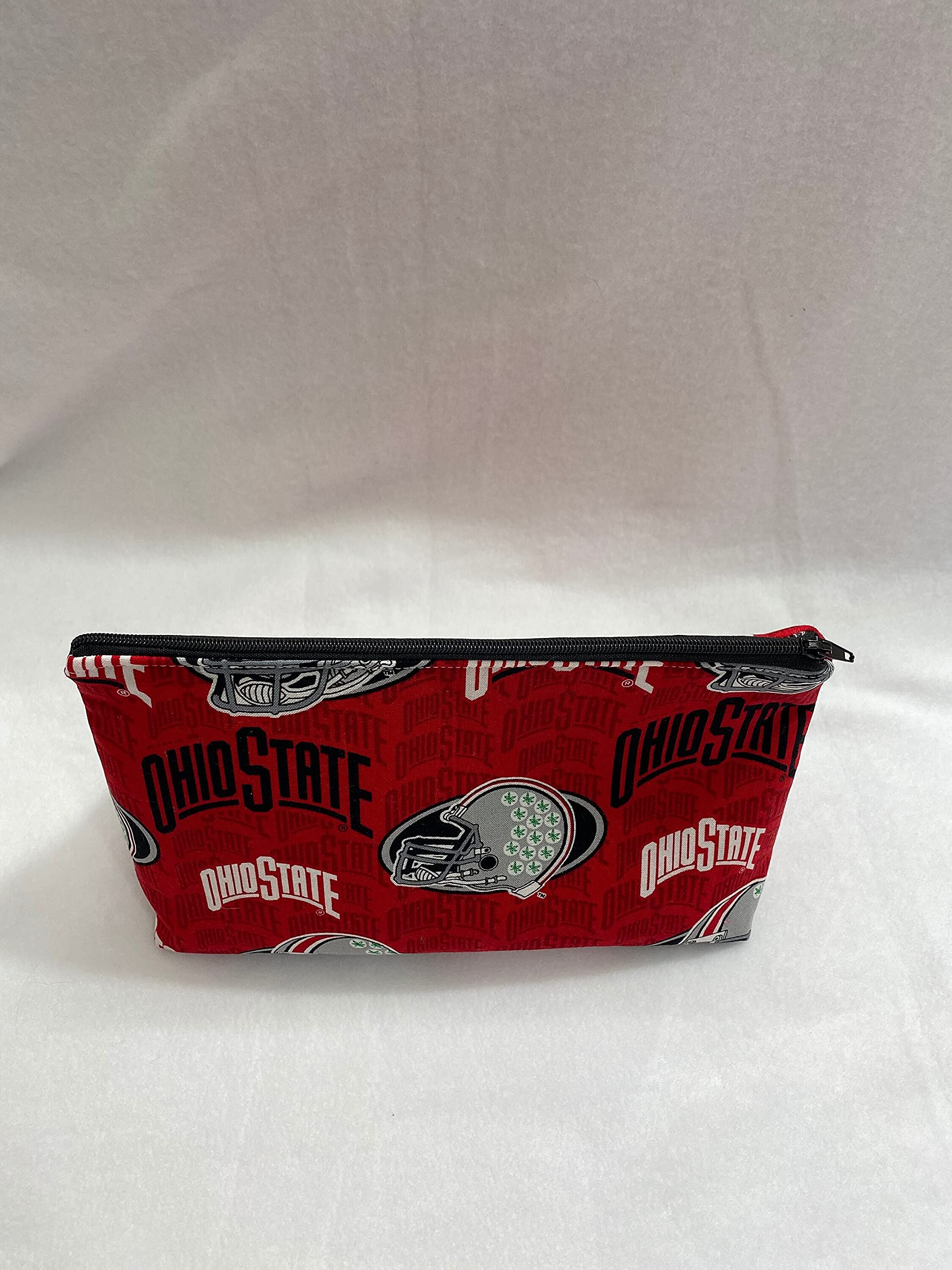 Ohio Zipper Pouch - Waterproof Makeup Bag & Travel Cosmetic Organizer for Women | Perfect for Travel, Gym, and Daily Essentials Storage