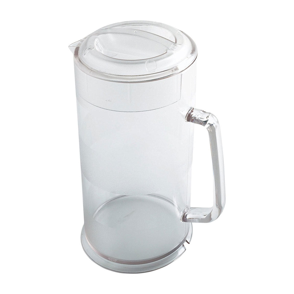 Cambro PC64CW135 CamView Pitcher with Lid - 64 oz Clear Plastic Measuring Container for Kitchen, Restaurant, and Catering - Perfect for Beverages, Food Storage, and Meal Prep