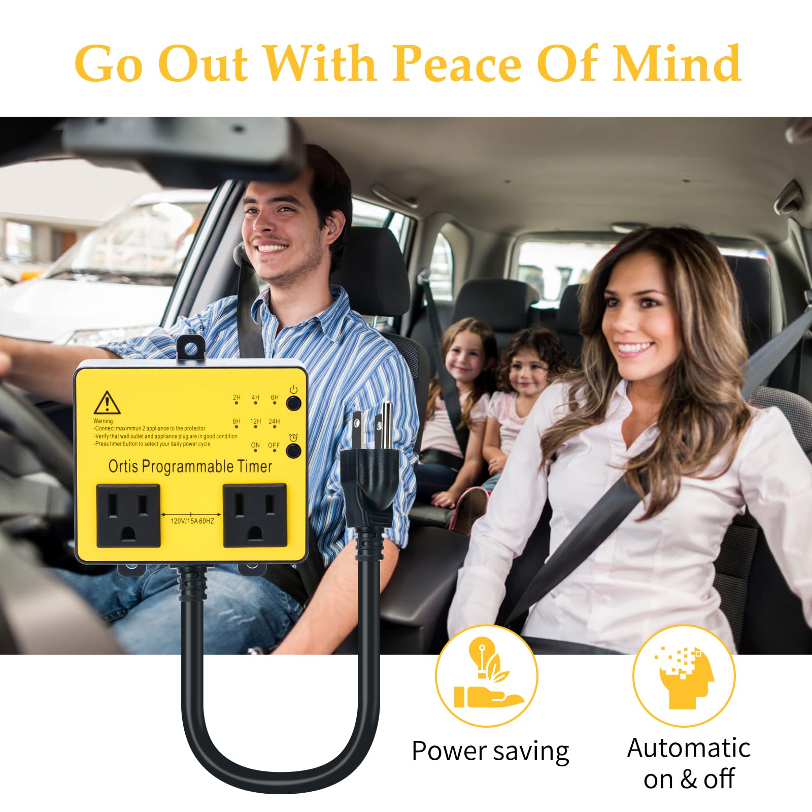 Ortis Smart Above Ground Pool Timer - One-Button Operation for Swimming Pools, Filters, Pumps & Landscape Lights | Automatic Control for Energy Savings & Convenient Pool Maintenance