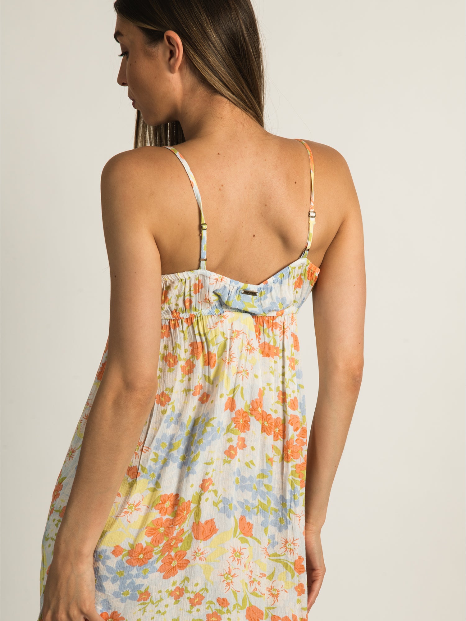 BILLABONG FEELIN BLUE MINI SLIP DRESS - Women's Summer Beach Cover Up Dress for Pool Party & Vacation
