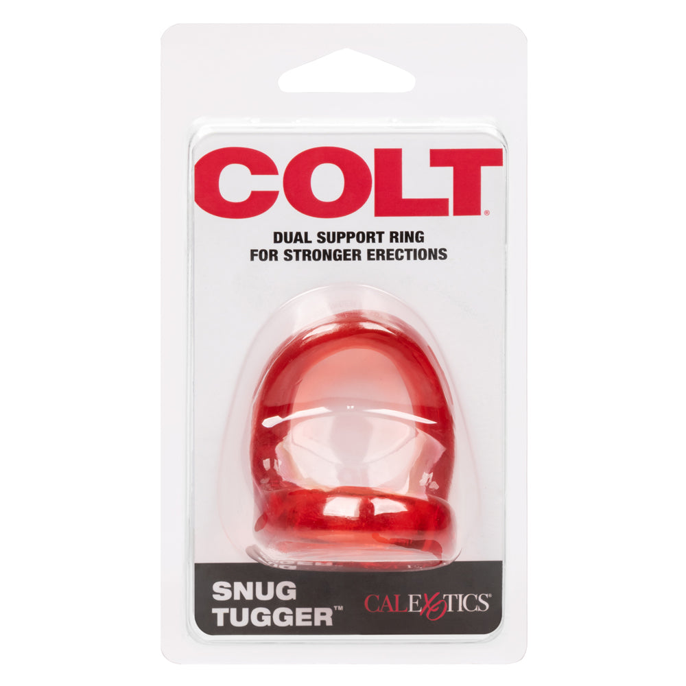 Colt Snug Tugger Cock & Ball Ring - Adjustable Penis Ring for Men, Stretchy Silicone Cock Ring for Enhanced Pleasure & Performance - Perfect for Couples Play & Solo Use