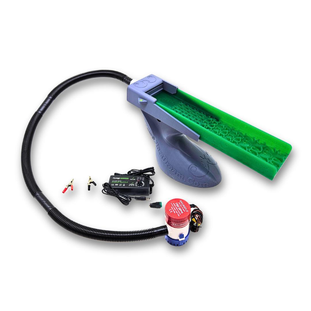 The Boss Buddy Clean Up Sluice Kit Combo (2nd Gen) - Gold Prospecting Equipment for Stream & River Panning - Perfect for Outdoor Adventures & Mining Enthusiasts