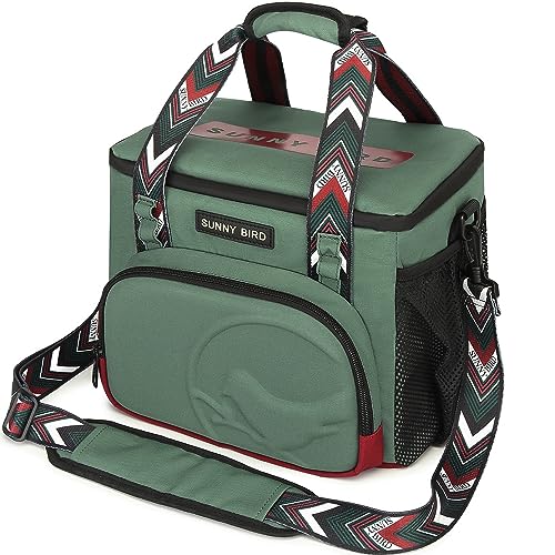 Green with boho strap