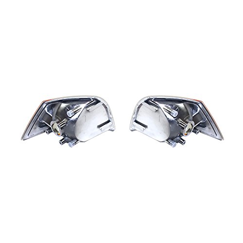 RAREELECTRICAL New Pair of Turn Signal Lights Compatible with Jeep Compass 2007-2008 | Part Numbers 68000682AB, 68000683AB, 68000682AA, 68000683AA, CH2521144, CH2520144 | Perfect for Replacement & Upgrades on Jeep Models