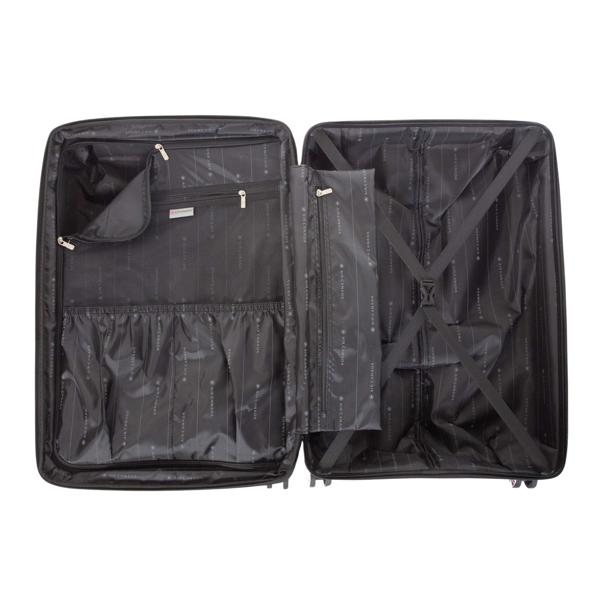 Air Canada Eerie Hardside Medium Expandable Luggage - Lightweight Spinner Suitcase with TSA Lock for Travel, Business Trips & Vacations