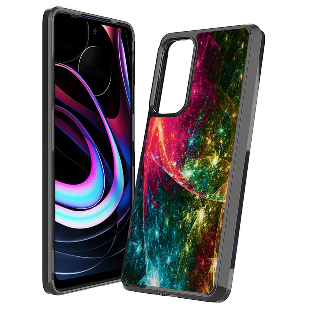 Motorola Edge 5G UW Case - Slim Protective Cover for Men & Women | Space Stars Design | Perfect for Daily Use & Travel