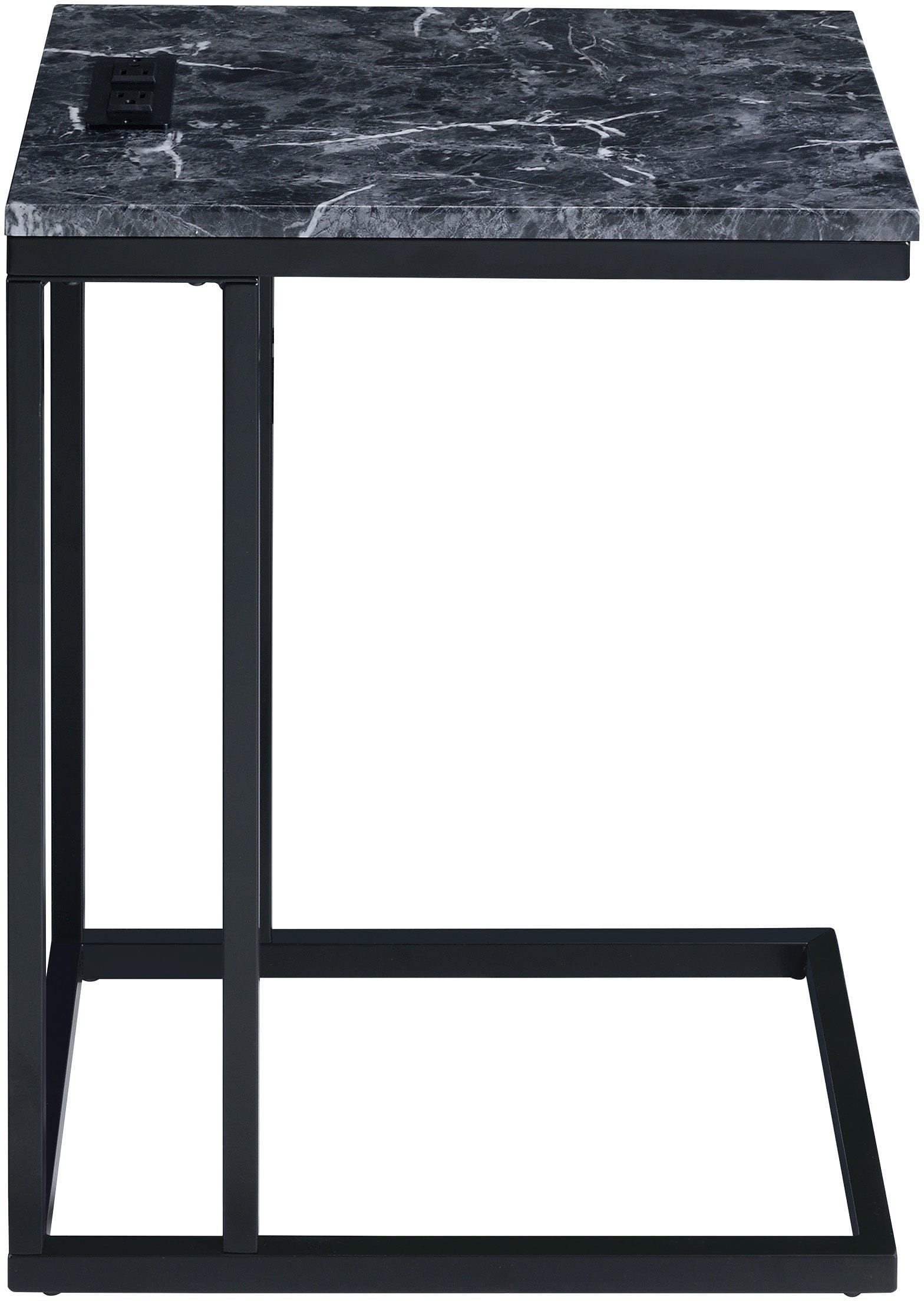 Office Star Norwich C Table - Adjustable Side Table for Office, Living Room & Bedroom - Compact & Durable Design for Laptops, Drinks & Books