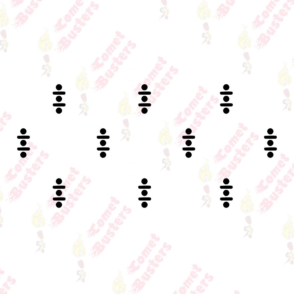 Comet Busters Black Traditional Bindi (BV360) - Authentic Indian Forehead Decoration for Weddings, Festivals & Cultural Events