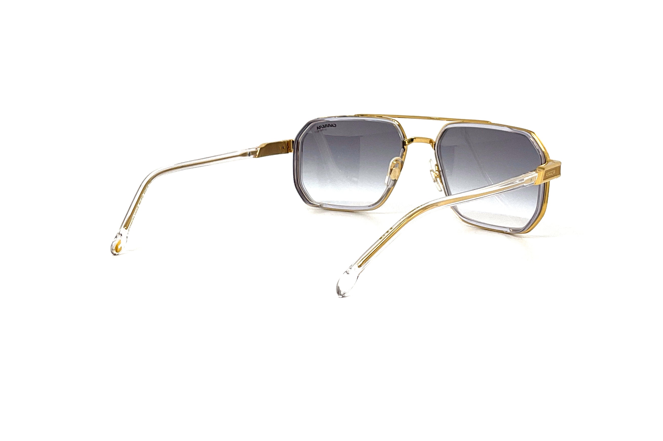 Carrera 1069/S Crystal Gold Sunglasses - Polarized UV Protection Aviator Sunglasses for Men & Women - Perfect for Driving, Travel & Outdoor Activities
