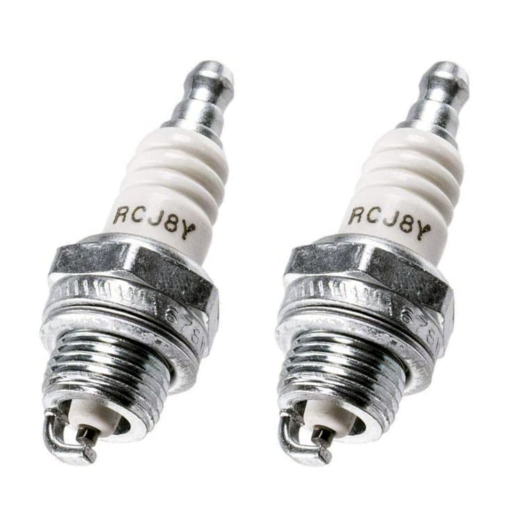 2 Pack Genuine OEM Spark Plugs RCJ8Y-2PK - Compatible with Honda, Toyota, Nissan - Improve Engine Performance & Fuel Efficiency - Perfect for Car Maintenance & Tune-Ups