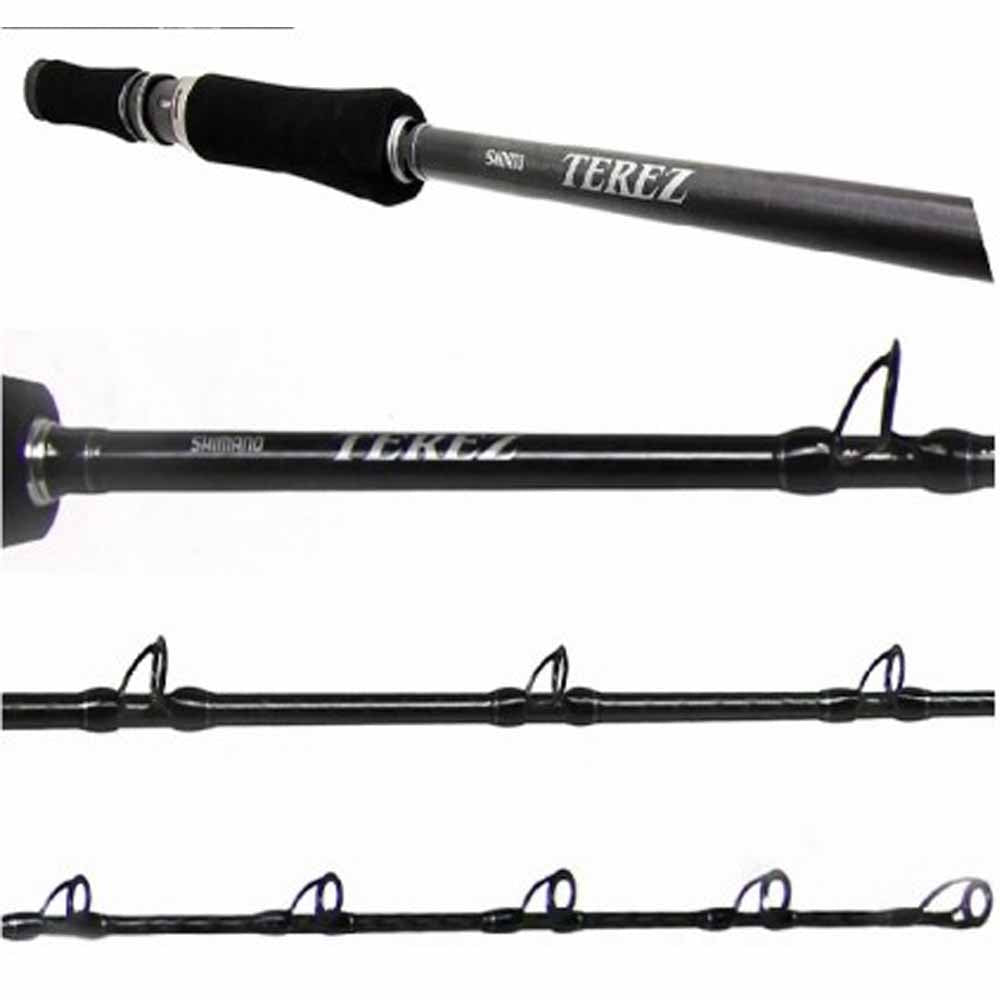 Shimano Terez Conventional Fishing Rods - Saltwater & Offshore Angling for Big Game Fish | Heavy Duty Boat & Pier Fishing Gear