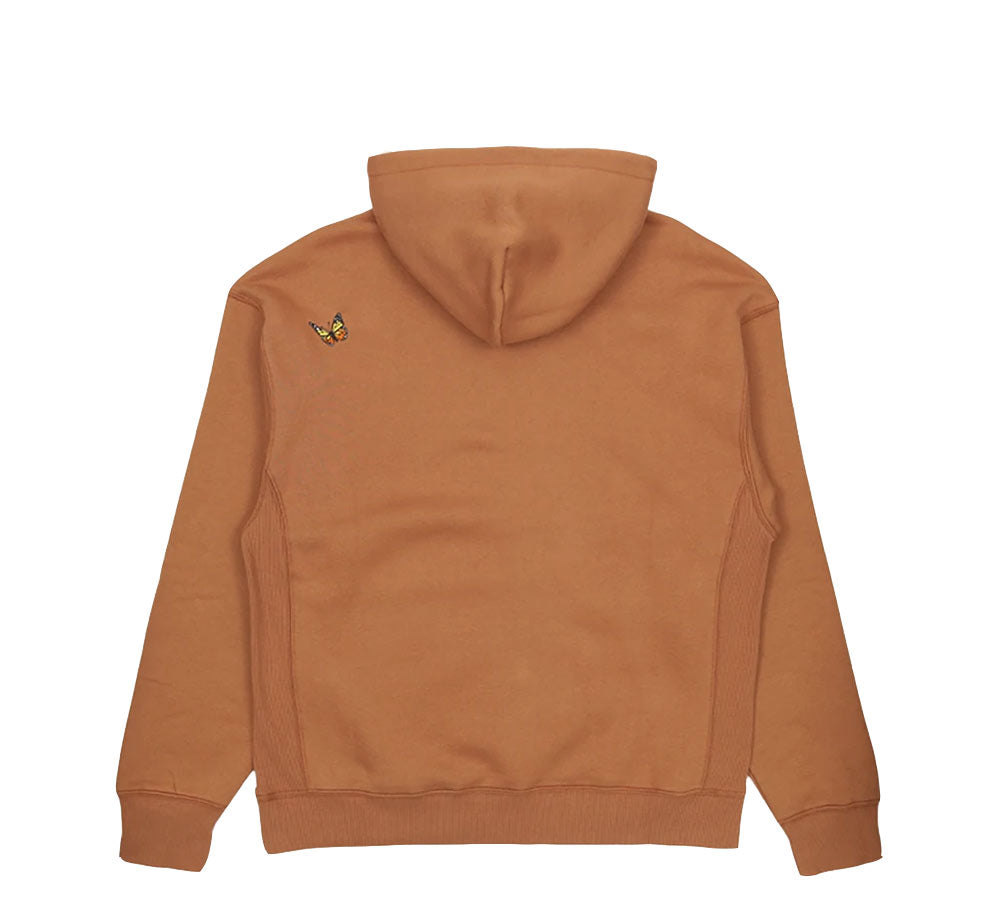 Butterfly Embroidered Hoodie for Women - Soft Cotton Pullover Sweatshirt with Unique Floral Design - Perfect for Casual Wear, Street Style & Outdoor Activities