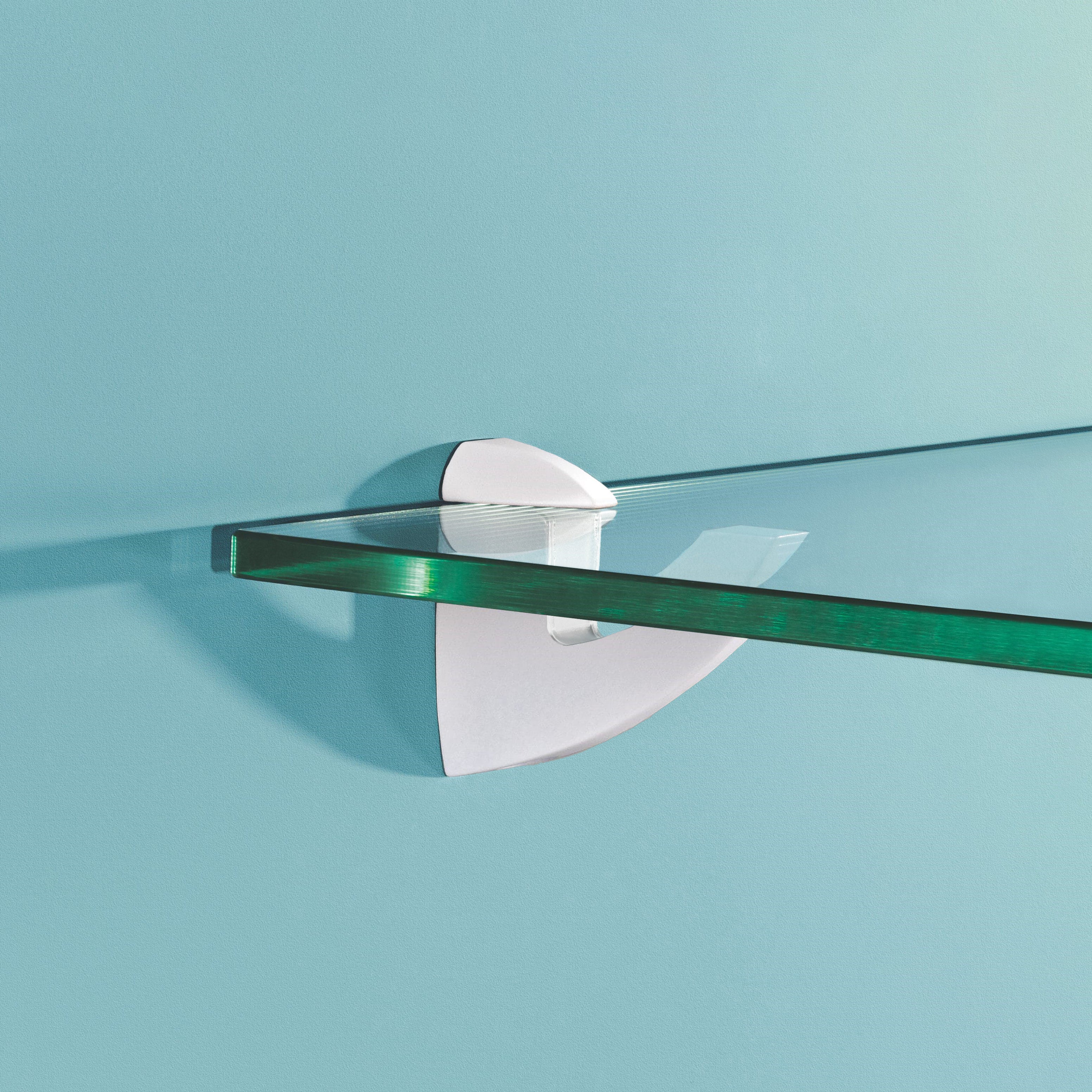 Glassline Standard Shelf with SCOOP Clip - Organize Kitchen, Bathroom & Office - Durable Storage Solution for Shelves, Cabinets & Countertops