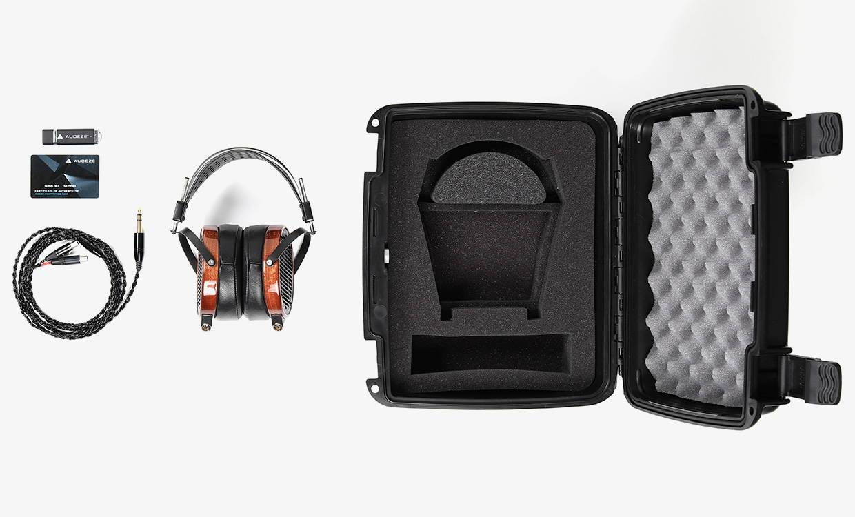 Audeze LCD-3 Premium Open-Back Planar Magnetic Headphones - High-Fidelity Audio for Audiophiles, Studio Recording & Home Theater