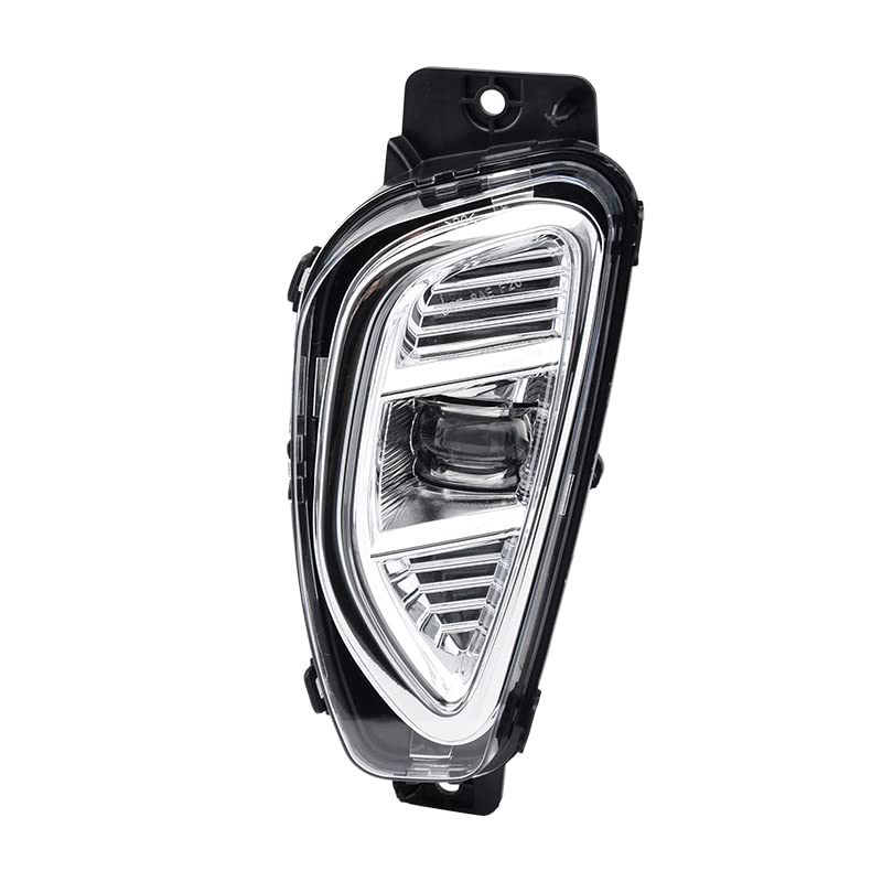 2020-2022 Ford Escape LED Fog Light Replacement Kit - Complete Assembly with Bezel & Switch Wiring Set | Perfect for Night Driving & Off-Road Adventures