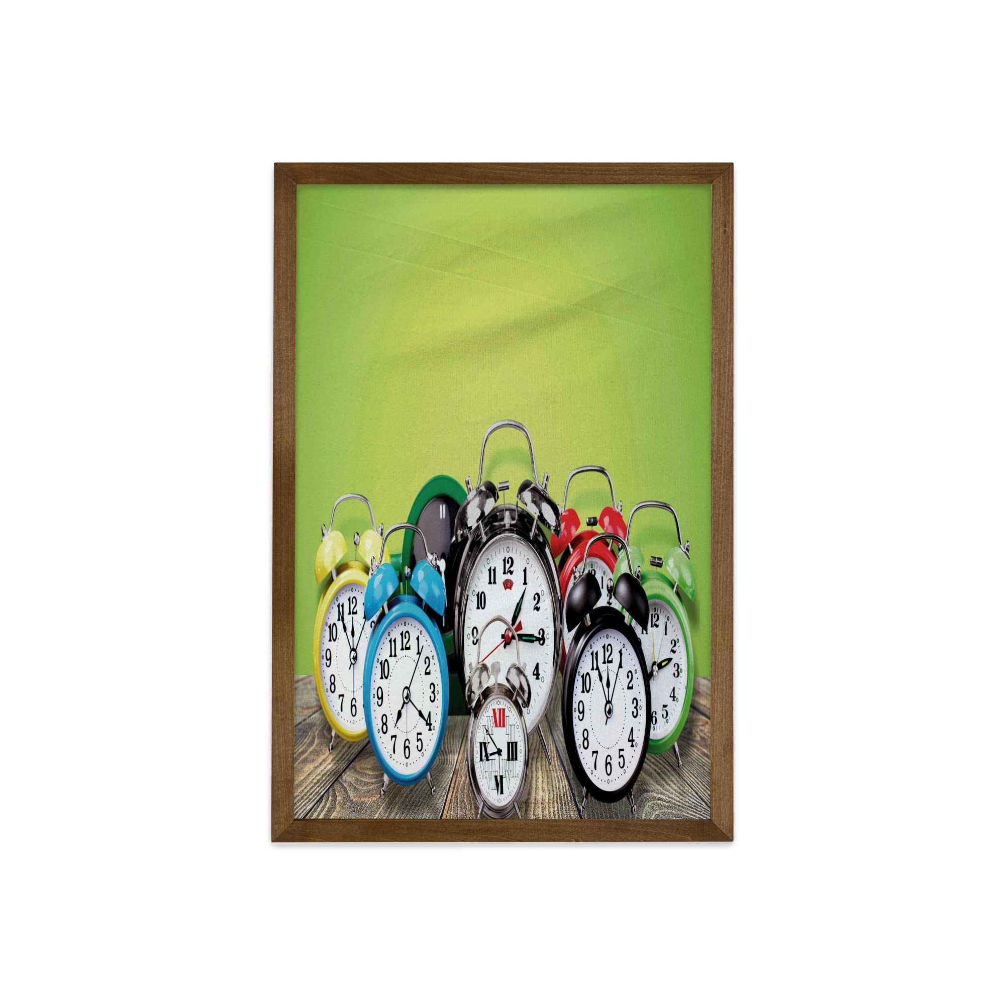 Vintage Alarm Clocks Wall Art - 23