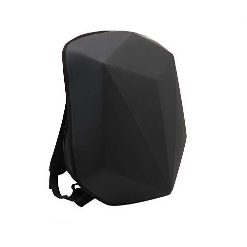 Carbon Fiber Motorcycle Backpack - Large Capacity Waterproof Hardshell Luggage Bag for Motorbike Helmet & Laptop | Perfect for Traveling, Camping, Cycling & Commuting