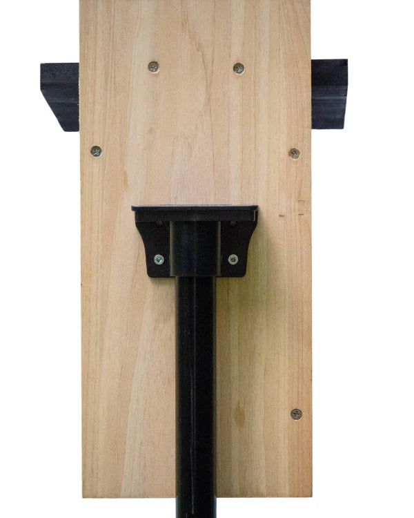 Brome BirdsUP Mounting Flange - Heavy Duty Bird Feeder Pole Bracket for Outdoor Use - Perfect for Backyard, Garden & Patio Bird Feeding Stations