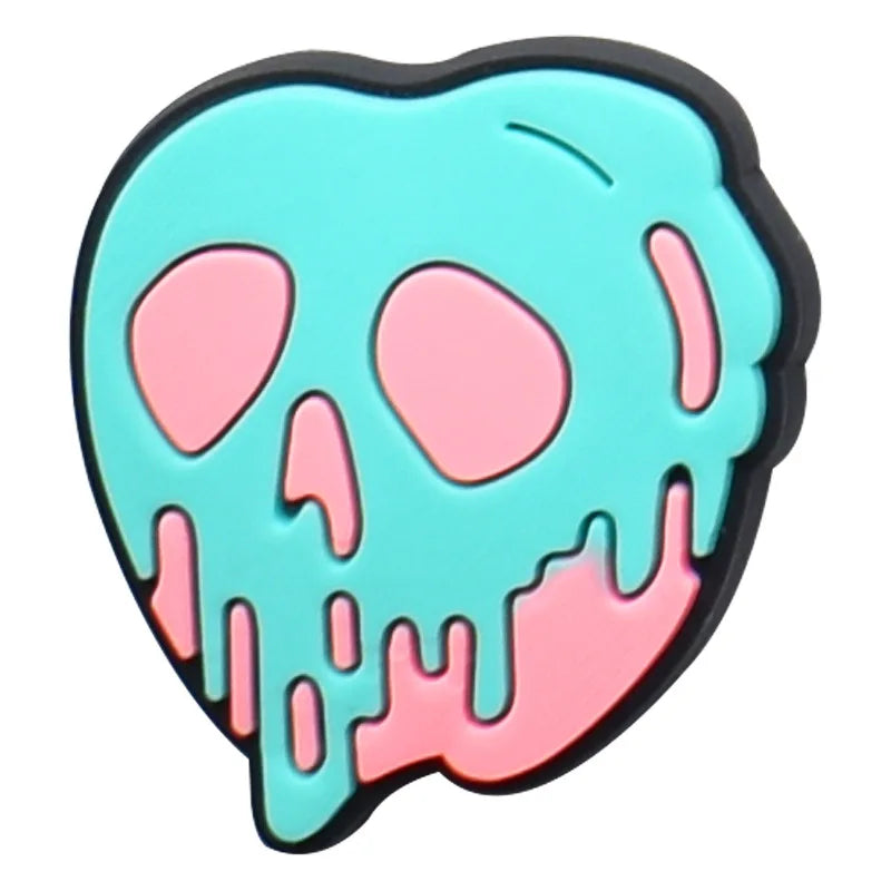 Cute Skull Shoe Charms for Crocs - Fun Shoe Accessories & Decorations for Women & Kids - Perfect Gift for Halloween, Parties & Everyday Wear - New Arrivals Fashion Jewelry Pins for Sandals & Shoes