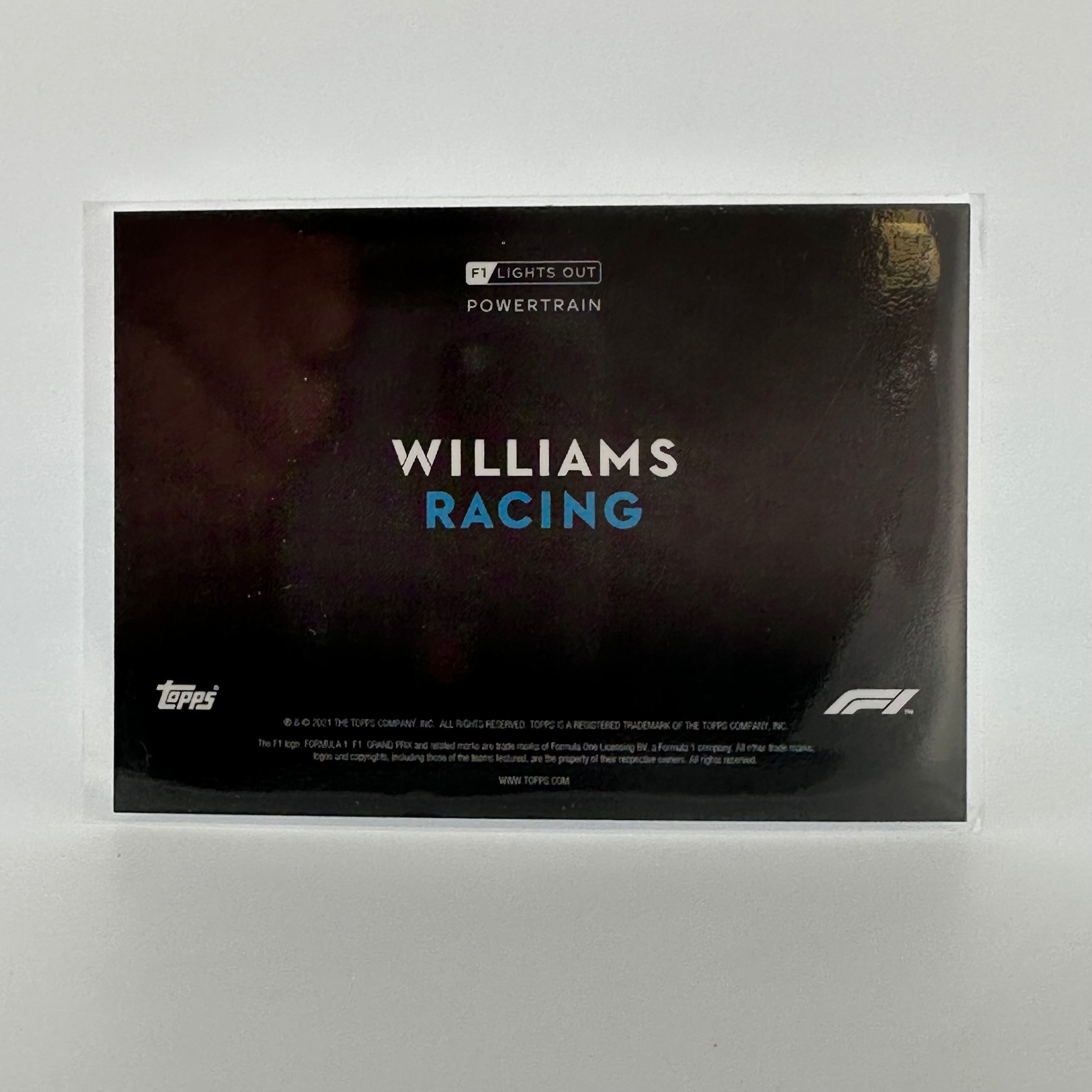 75 Williams Racing Powertrain Green Parallel - High-Performance Racing Parts for F1 & Motorsport Enthusiasts