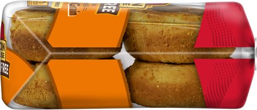 Canyon Bakehouse Gluten Free English Muffins, 12 Oz Pack - Healthy Breakfast Option for Allergies & Celiac Diet | Perfect for Toasting, Sandwiches & Brunch