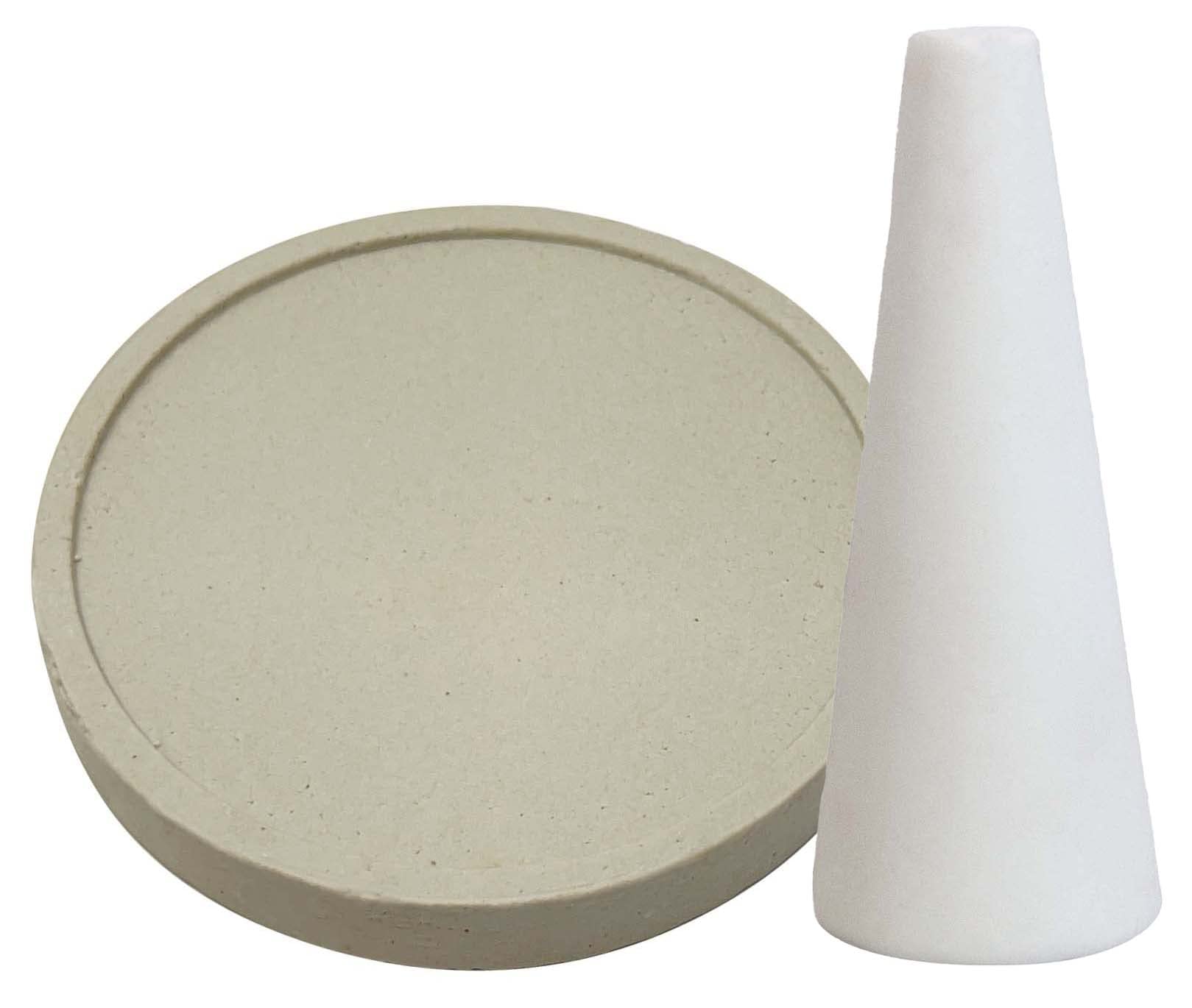 Premium Borax Cone Set with Dish Tray - Professional Soldering & Jewelry Making Flux Tool Kit for Metal Casting, Welding, and DIY Craft Projects