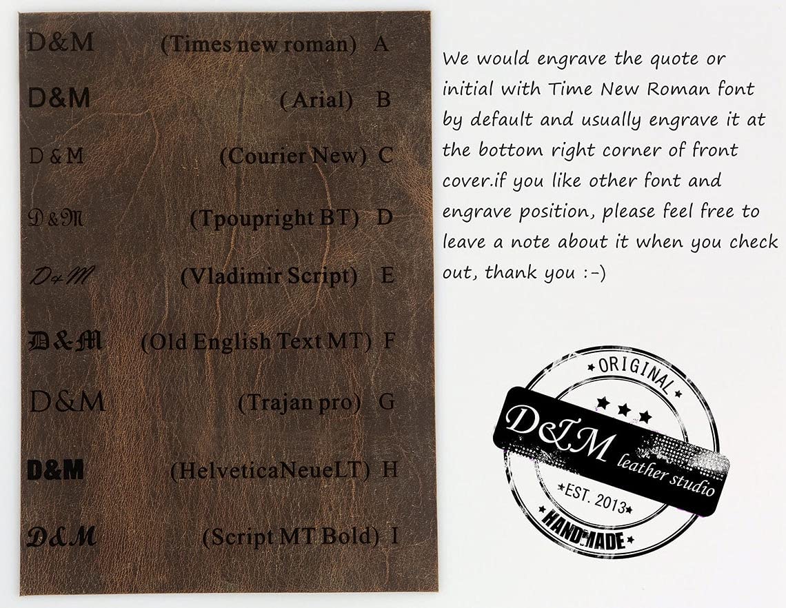 Personalized KJV Bible Leather Cover - Custom Holy Bible Book Case with Pen Sleeve | Christian Gifts for Men & Women | Pocket Size Cover for Church, Travel & Daily Devotion