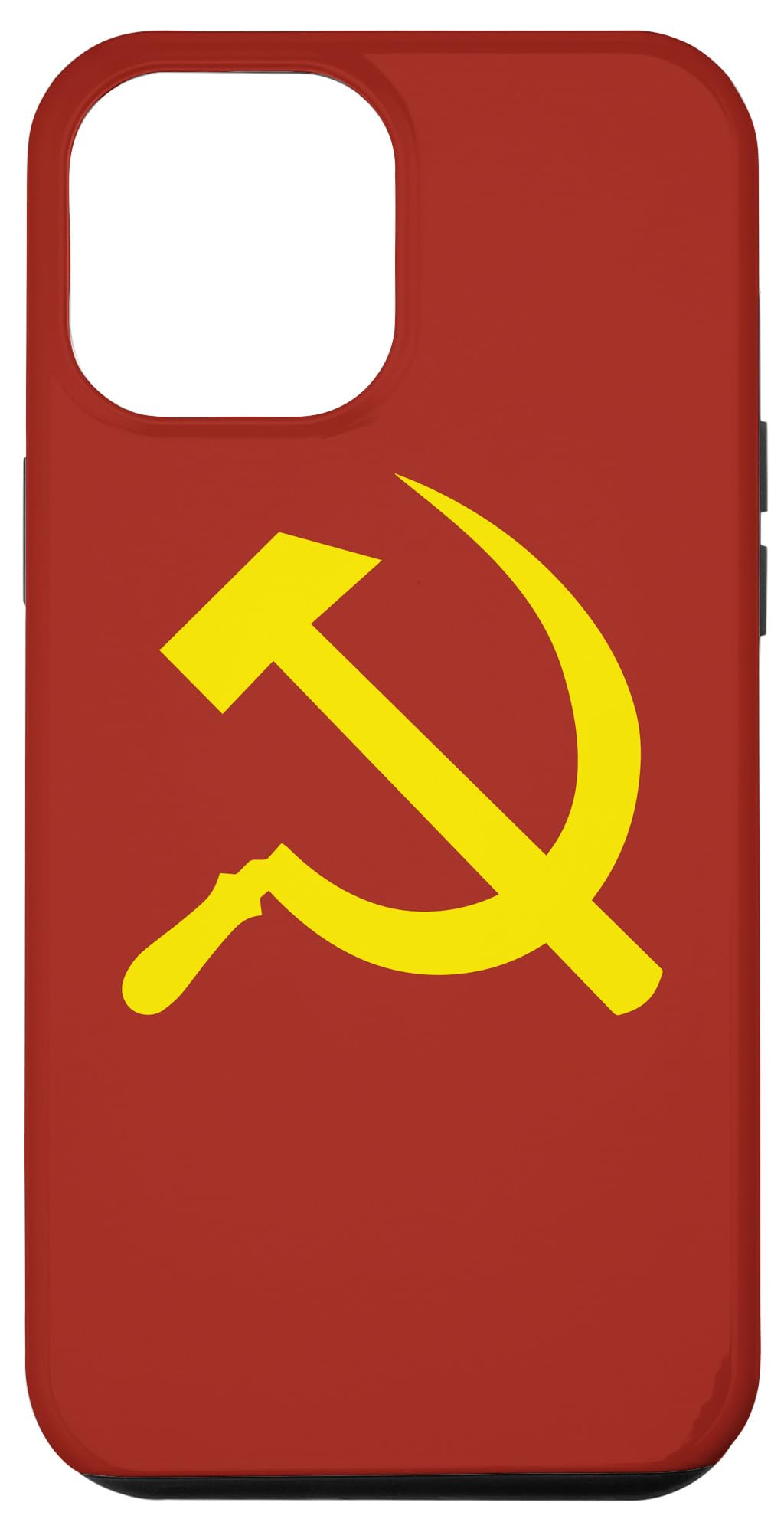 iPhone 12 Pro Max Hammer & Sickle Case - Vintage USSR Communist Soviet Russia Design - Durable Protective Cover for iPhone 12 Pro Max - Perfect for History Enthusiasts & Unique Style Lovers
