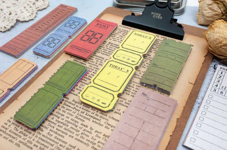 Vintage Voucher Notepads - 30 Sheets of Antique-Style Memo Paper for Gift Certificates, Coupons & Special Occasions | Perfect for Weddings, Business Promotions & Collectible Keepsakes