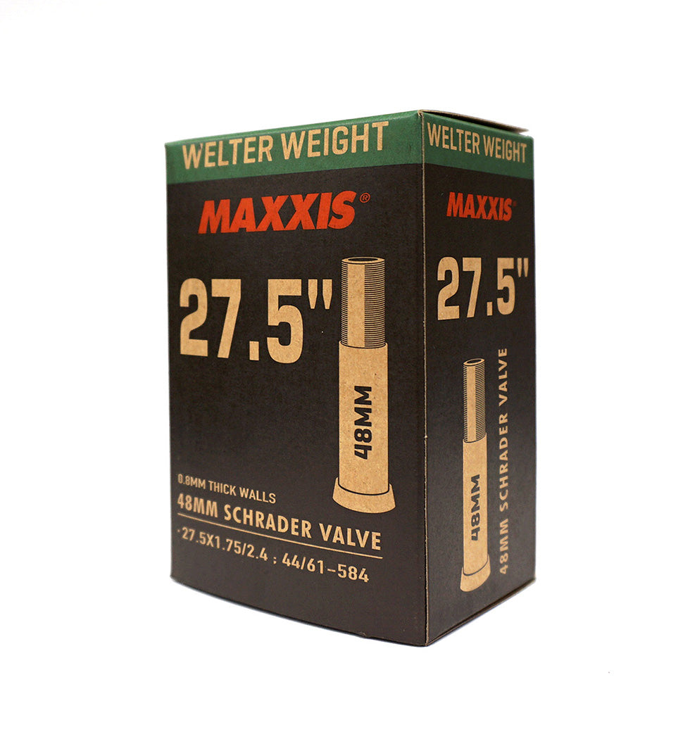 Maxxis 27.5 Welterweight Bike Tubes - Premium Bicycle Inner Tubes for Mountain & Road Bikes - Perfect for Commuting, Trail Riding & Outdoor Adventures