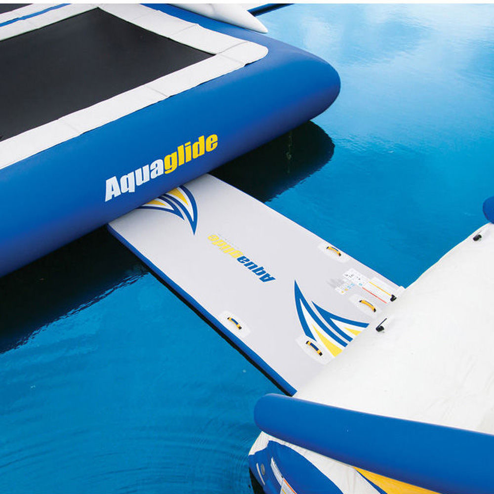 Aquaglide Speedway Floating Mat 10ft - Premium Inflatable Water Mat for Lakes, Pools & Beaches - Durable, Non-Slip Surface for Summer Fun, Relaxation & Water Activities