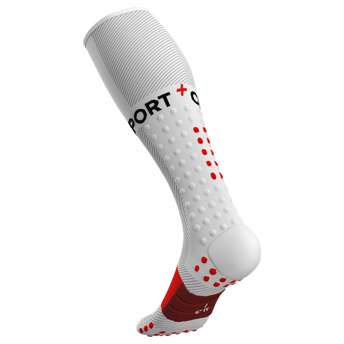 Compressport Full Run Socks - Performance Running Socks for Men & Women - Breathable & Supportive Athletic Socks for Marathon, Training & Sports - Ideal for Runners, Athletes & Fitness Enthusiasts