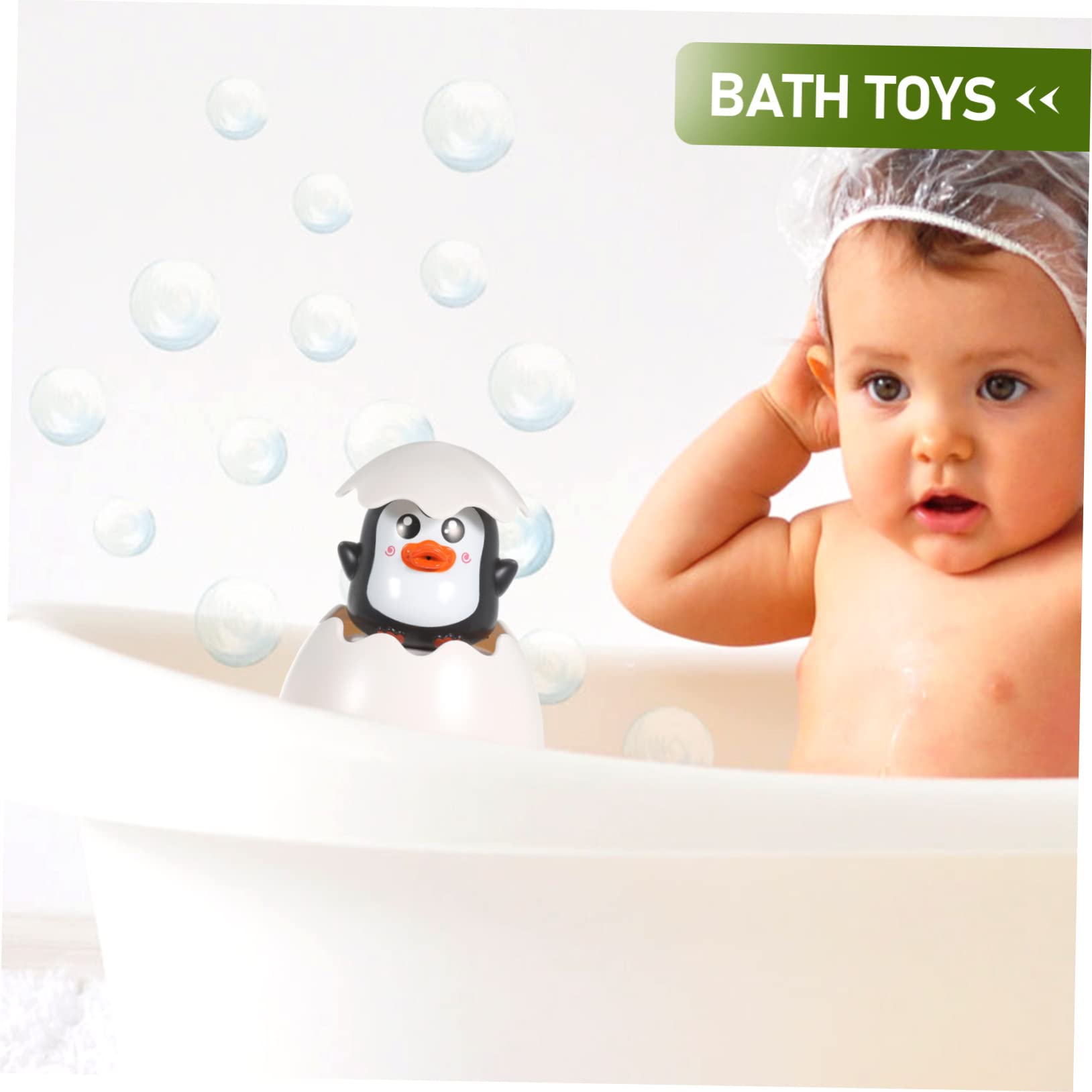 LALADEFIEE 3-Piece Bathtub Toys Set - Floating Bath Rinser & Foam Eggs for Kids, Fun Bath Time Sensory Play for Toddlers & Babies - Perfect for Bathtime, Pool, and Sensory Water Play Activities