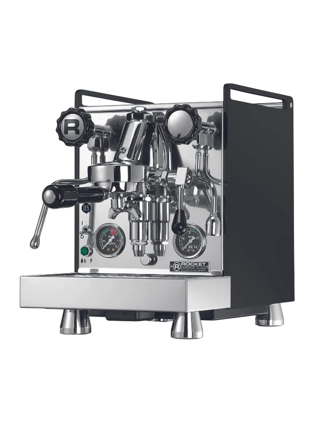 Rocket Espresso Mozzafiato Cronometro R Espresso Machine - Professional Italian Coffee Maker for Home & Cafe Use - Perfect for Latte, Cappuccino & Espresso Lovers